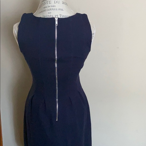 J.Crew Navy Shift Dress sz 4 - Picture 4 of 4